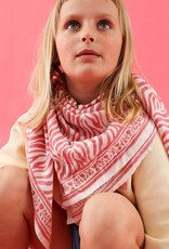 Maison Augustin Maison Augustin, Adult Zebra Scarf, pink