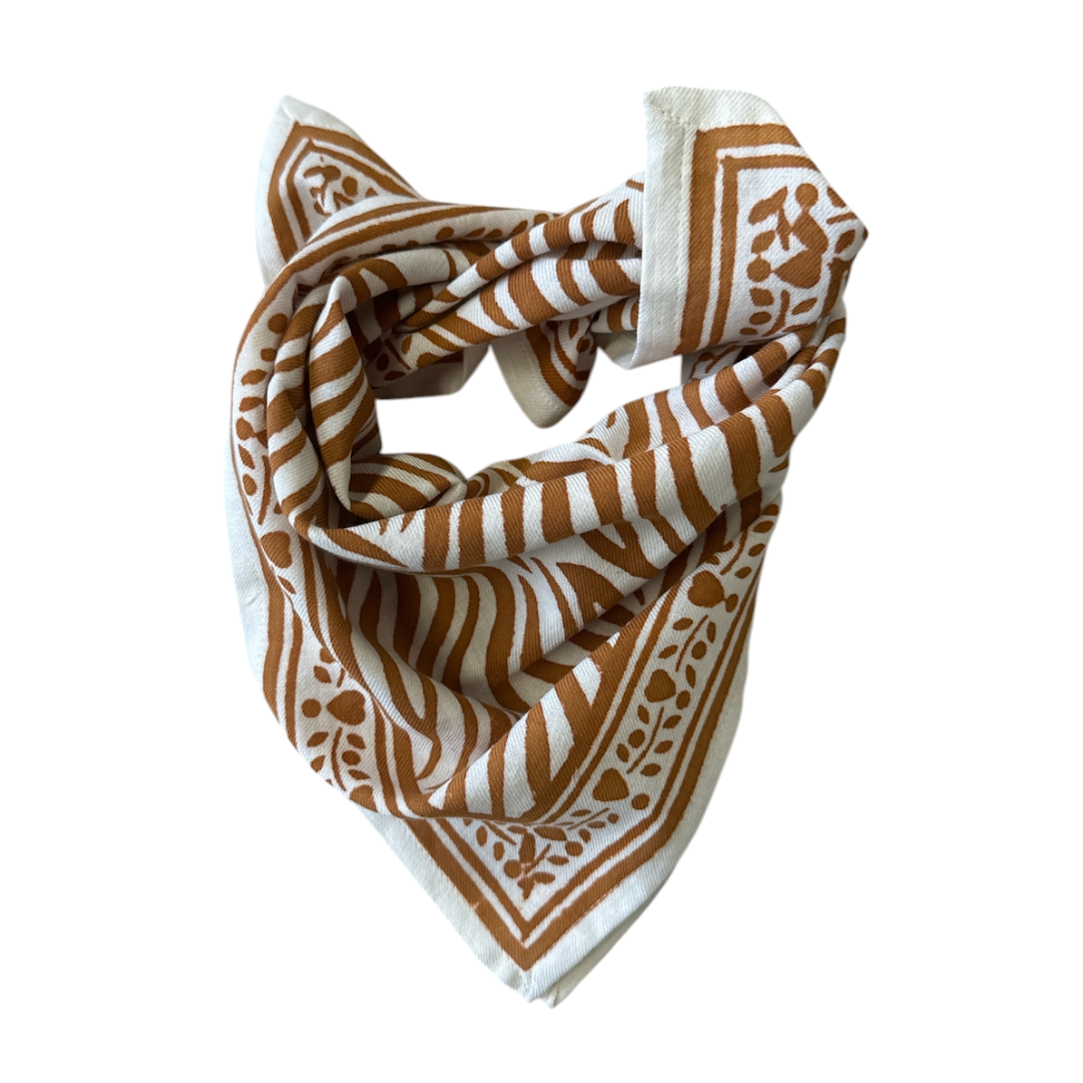 Maison Augustin Maison Augustin, Adult Zebra Scarf, camel