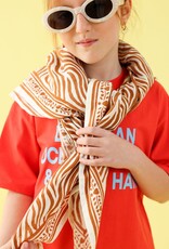 Maison Augustin Maison Augustin, Adult Zebra Scarf, camel