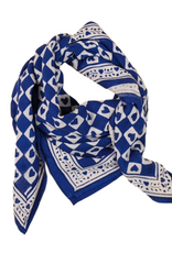 Maison Augustin Maison Augustin, Adult Checkered Scarf, blue