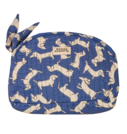 Maison Augustin, Dachshund Makeup Kit, blue