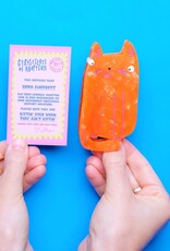 Bea Bellingham Bea Bellingham, Hair Clip, fat orange cat