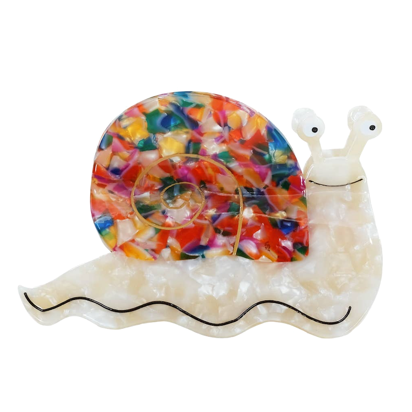 Bea Bellingham Bea Bellingham, Hair Clip, happy snail