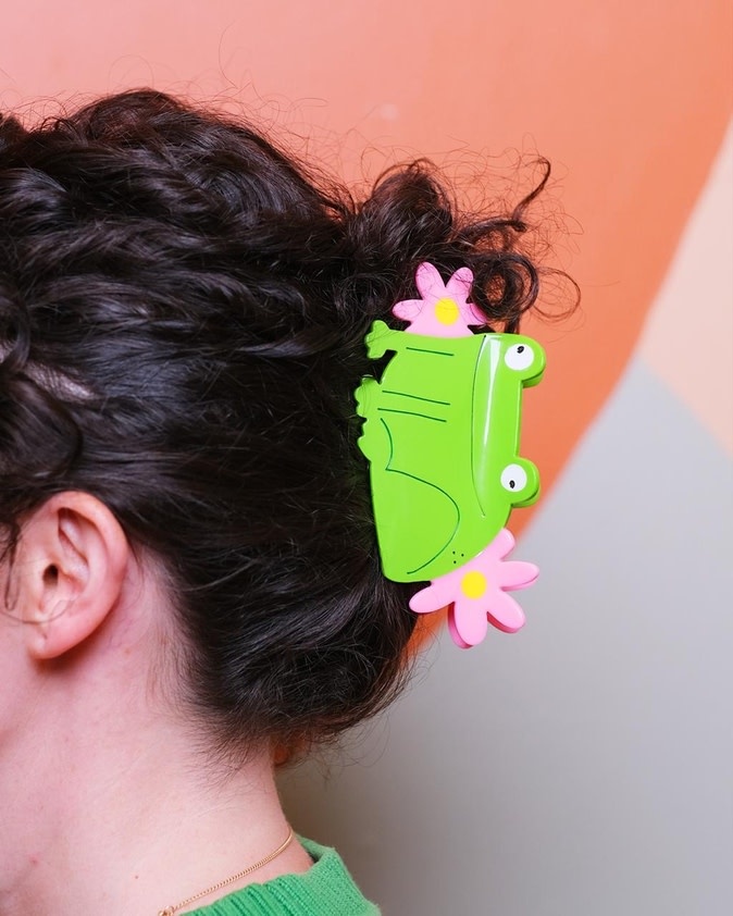 Bea Bellingham Bea Bellingham, Hair Clip, princess frog
