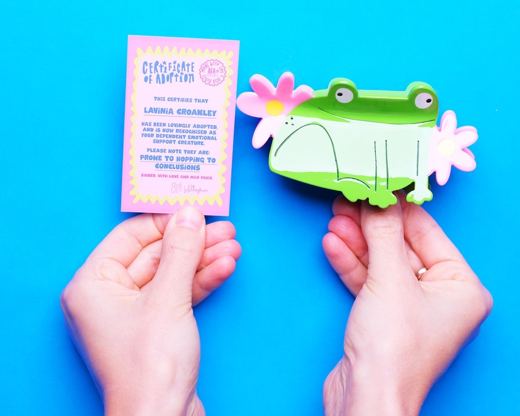 Bea Bellingham Bea Bellingham, Hair Clip, princess frog