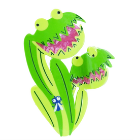 Bea Bellingham Bea Bellingham, Hair Clip, venus fly trap