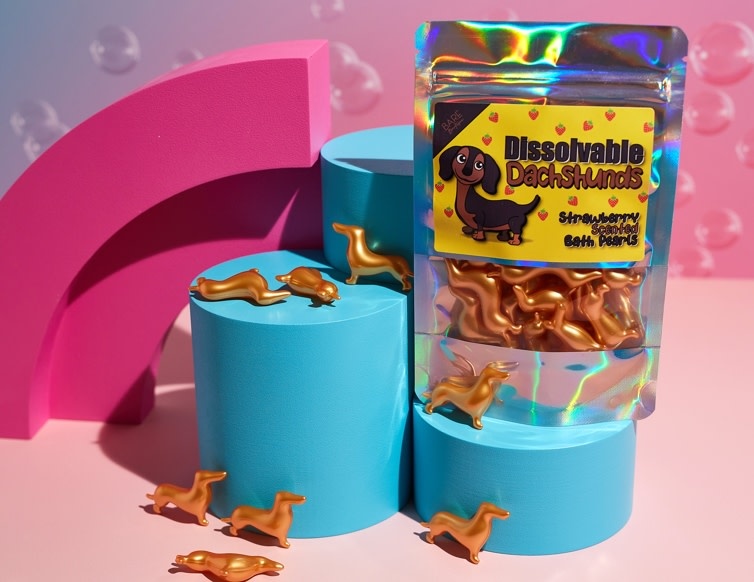 Bare Boutique Bare Boutique, Badeperlen, dachshund