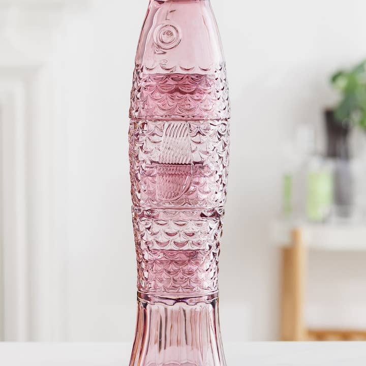 Uberstar Uberstar, Fish Stacking Glass, pink