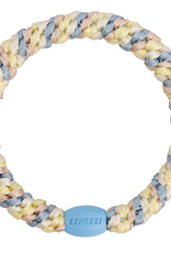 BonDep BonDep, Haargummi, mix seablue light yellow glitter