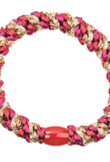 BonDep BonDep, Haargummi, mix mulberry gold glitter