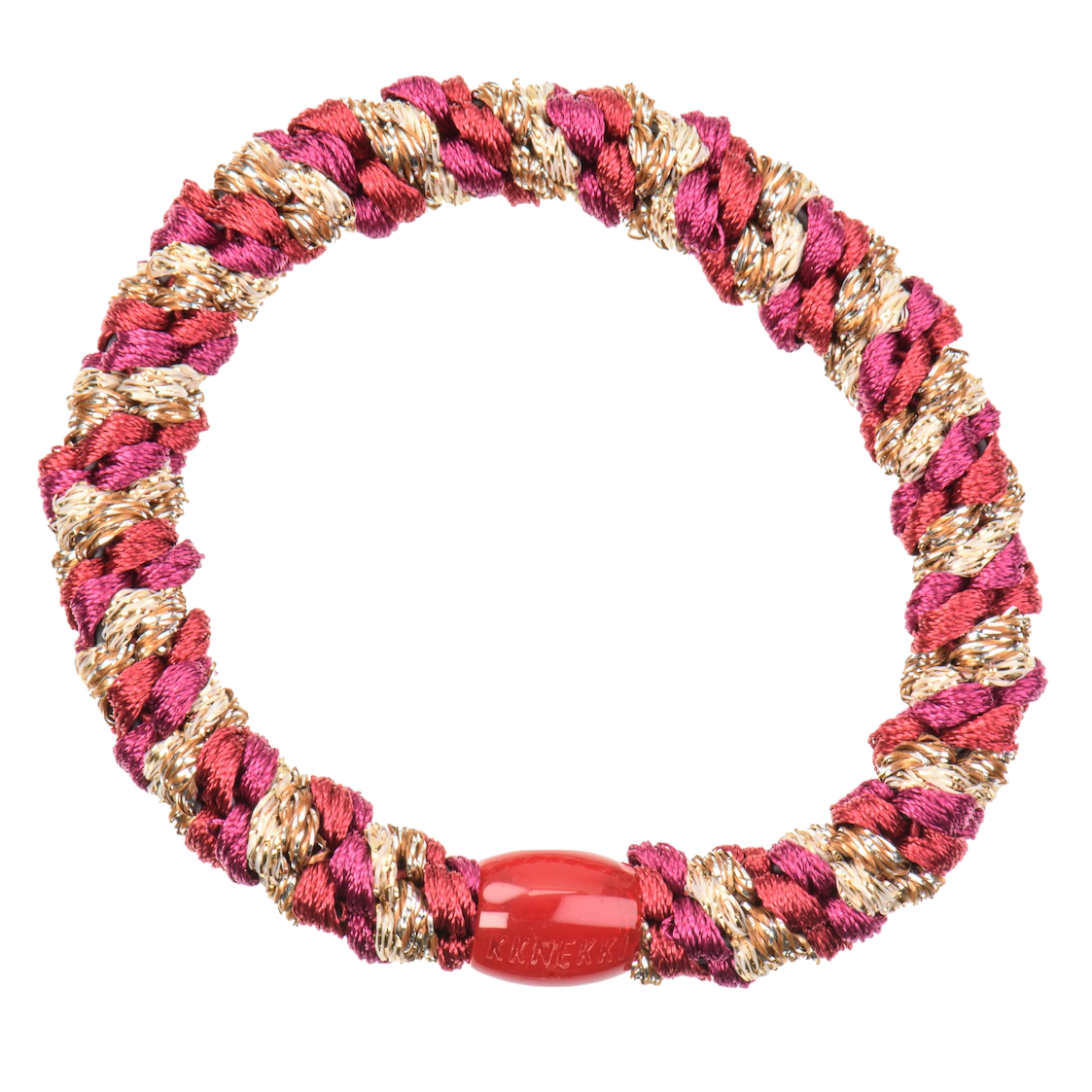 BonDep BonDep, Haargummi, mix mulberry gold glitter