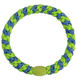 BonDep BonDep, Haargummi, stripe lime green ocean glitter