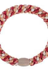 BonDep BonDep, Haargummi, mix raspberry ivory glitter