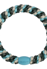 BonDep BonDep, Haargummi, mix turquoise jungle glitter