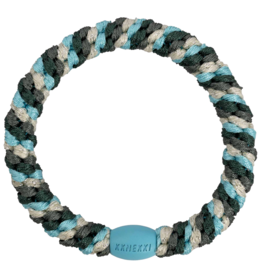 BonDep BonDep, Haargummi, mix turquoise jungle glitter