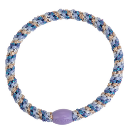 BonDep BonDep, Haargummi Slim, mix purple silver gold