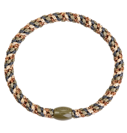 BonDep BonDep, Haargummi Slim, mix camo gold