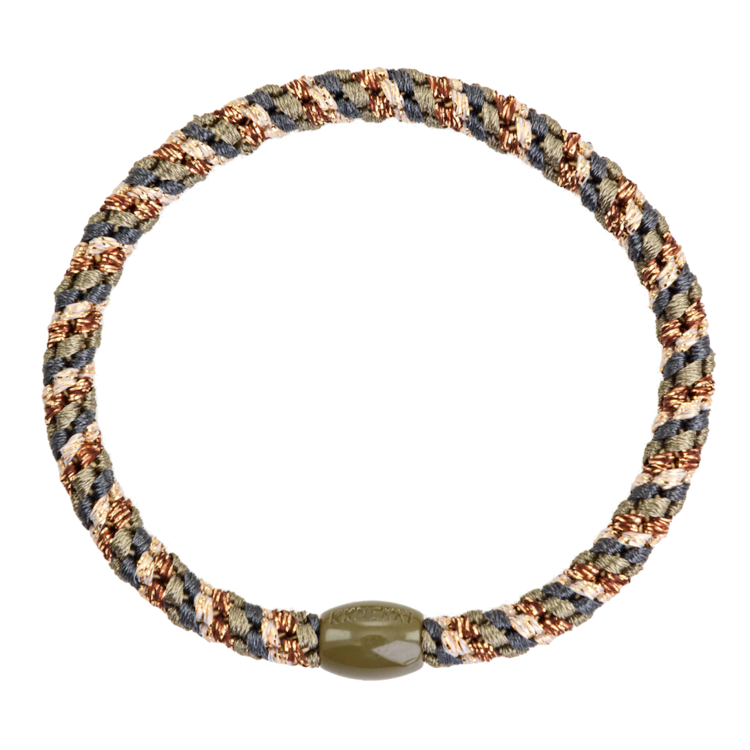 BonDep BonDep, Haargummi Slim, mix camo gold