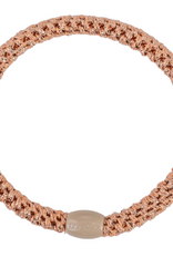 BonDep BonDep, Haargummi Slim, rosegold glitter