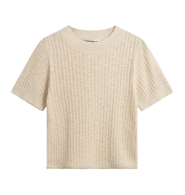 Minimum Minimum, Aldina ss jumper, brown rice, XS