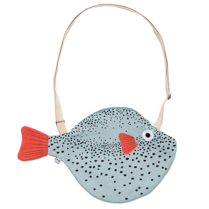 Don Fisher Don Fisher, Pufferfish Bag, aqua