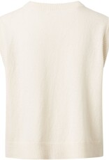KnowledgeCotton Apparel KnowledgeCotton, Lambswool Vest, buttercream, S