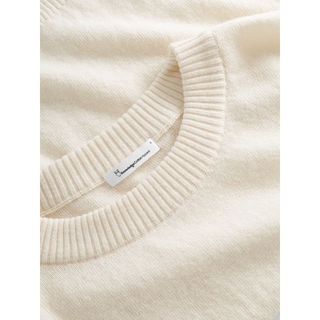 KnowledgeCotton Apparel KnowledgeCotton, Lambswool Vest, buttercream, S
