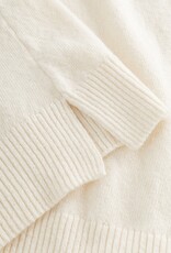 KnowledgeCotton Apparel KnowledgeCotton, Lambswool Vest, buttercream, S