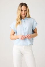 KnowledgeCotton Apparel KnowledgeCotton, Aster Fold Up, aqua-esque, M