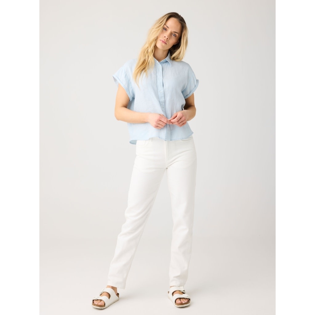 KnowledgeCotton Apparel KnowledgeCotton, Aster Fold Up, aqua-esque, M