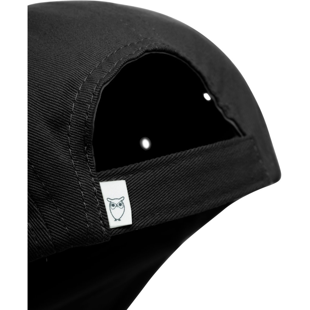 KnowledgeCotton Apparel KnowledgeCotton, Backley Cap, black jet, S/M
