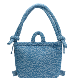Ölend Ölend, Ona Softbag, leopard denim