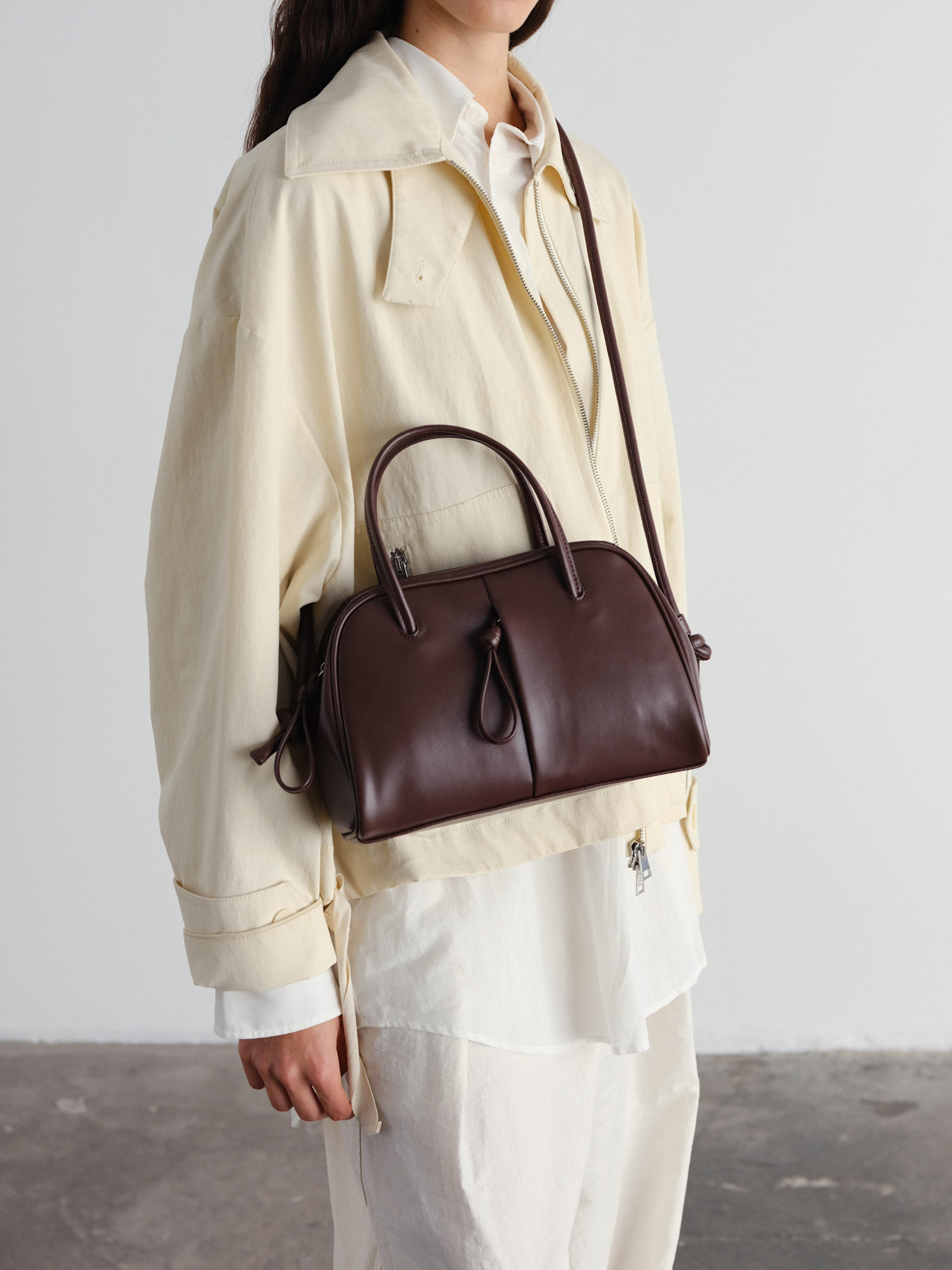Ölend Ölend, Mini Brooklyn Bag, chocolate