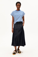Armedangels Armedangels, Idaara Stripes, white-lapis blue, XS
