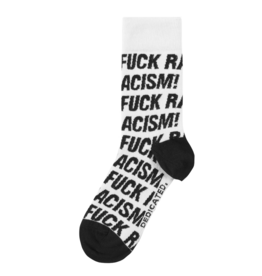 Dedicated Dedicated, Sigtuna Fuck Racism, white, 36-40