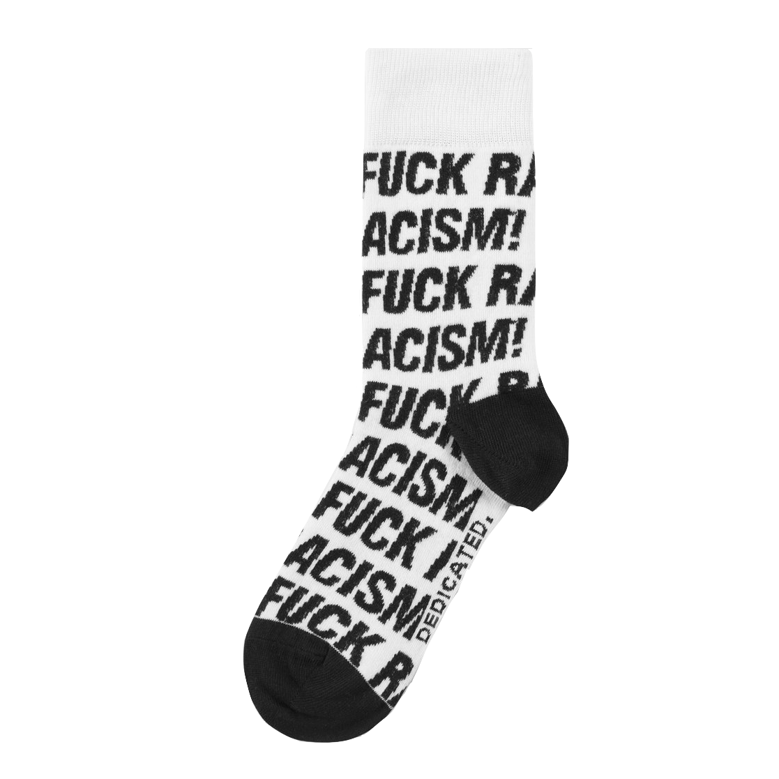 Dedicated Dedicated, Sigtuna Fuck Racism, white, 36-40