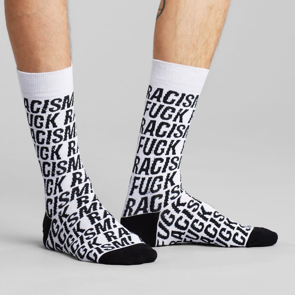 Dedicated Dedicated, Sigtuna Fuck Racism, white, 36-40
