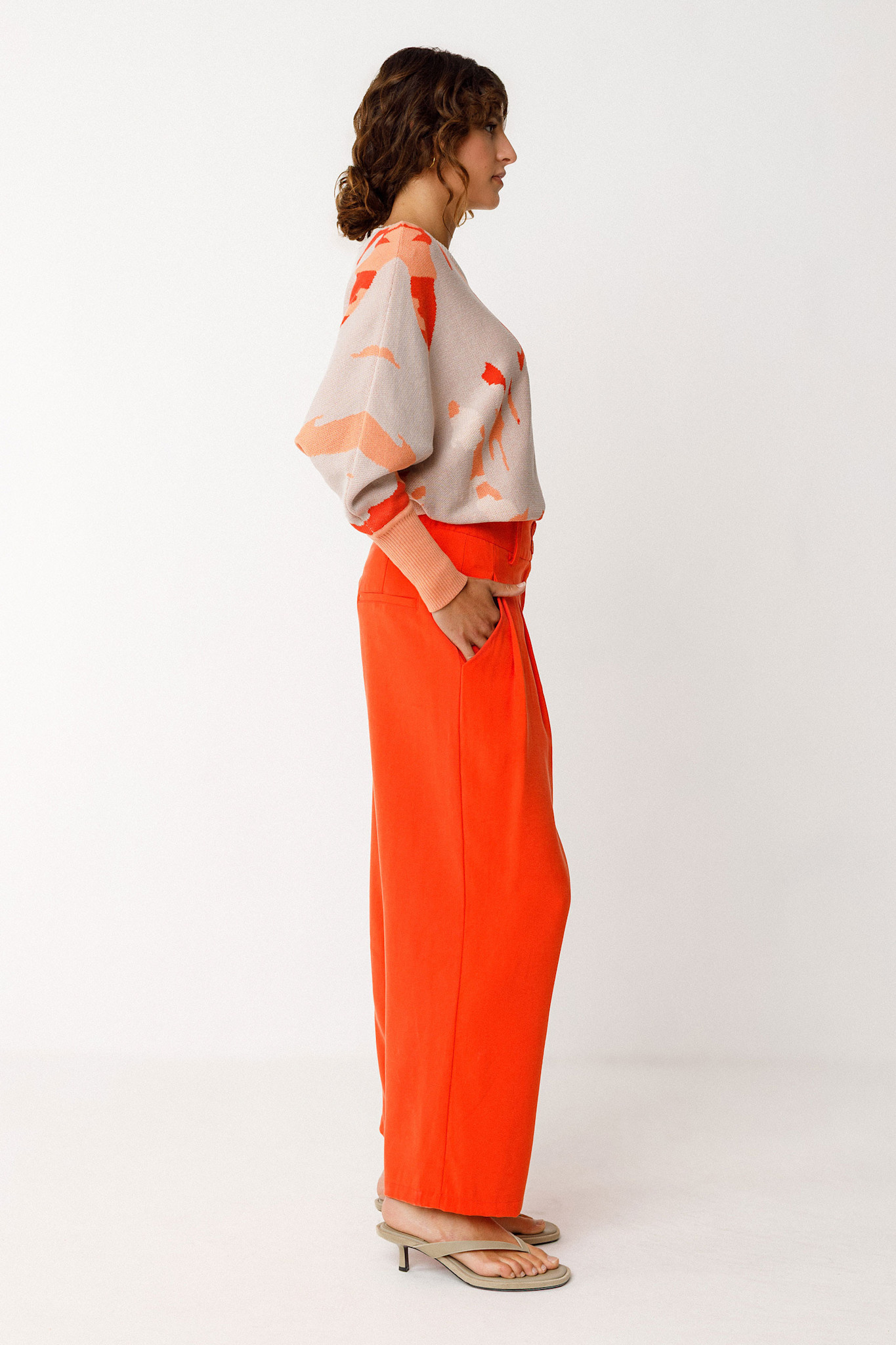 Skunkfunk Skfk, Esti Trouser, orange, S (38)