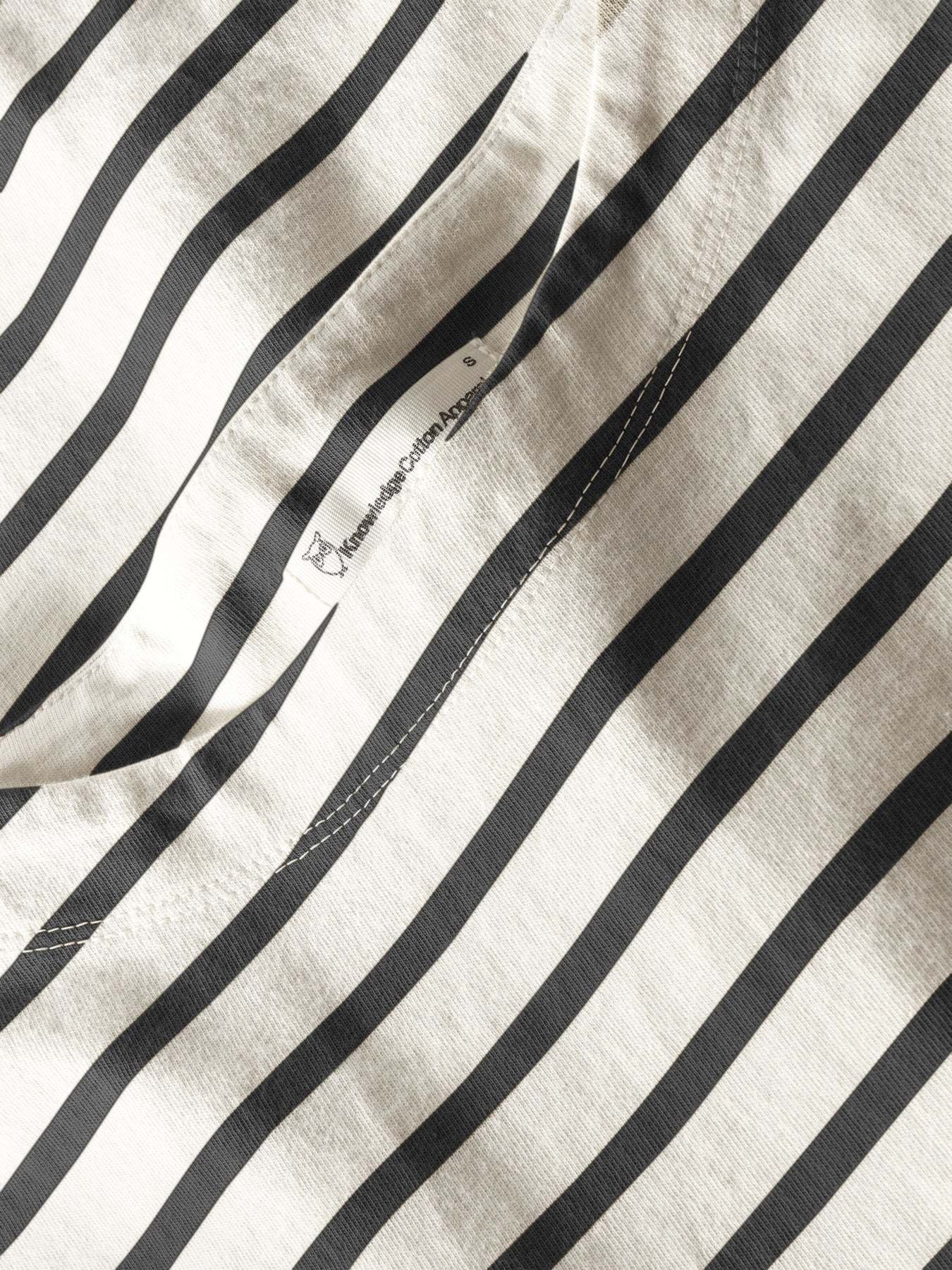 KnowledgeCotton Apparel KnowledgeCotton, Stripe T-Shirt Dress, S