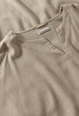 KnowledgeCotton Apparel KnowledgeCotton, Linen V-Neck Dress, light feather gray, S
