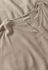 KnowledgeCotton Apparel KnowledgeCotton, Linen V-Neck Dress, light feather gray, XS