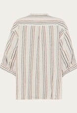 KnowledgeCotton Apparel KnowledgeCotton, Loose Linen Stripe Shirt, multi color, XS