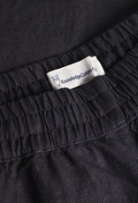 KnowledgeCotton Apparel KnowledgeCotton, Posey Wide Linen Blend Shorts, black jet, L