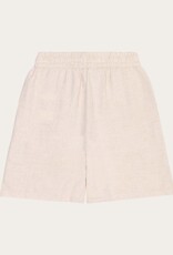 KnowledgeCotton Apparel KnowledgeCotton, Posey Wide Linen Blend Shorts, light feather gray, L