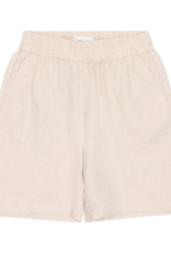 KnowledgeCotton Apparel KnowledgeCotton, Posey Wide Linen Blend Shorts, light feather gray, S