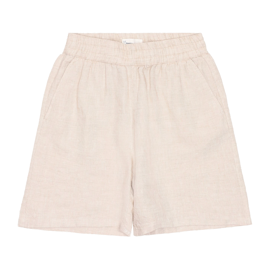 KnowledgeCotton Apparel KnowledgeCotton, Posey Wide Linen Blend Shorts, light feather gray, S