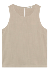 KnowledgeCotton Apparel KnowledgeCotton, Linen Blend Top, light feather gray,  L