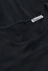 KnowledgeCotton Apparel KnowledgeCotton, Linen Blend Top, black jet, M