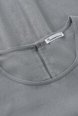 KnowledgeCotton Apparel KnowledgeCotton, Linen Blend Top, ultimate grey, M