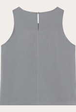 KnowledgeCotton Apparel KnowledgeCotton, Linen Blend Top, ultimate grey, S